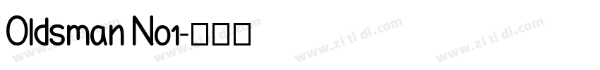 Oldsman No1字体转换